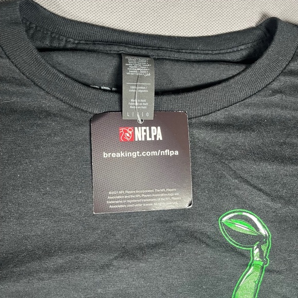 Garrett Wilson Jets NFL #5 Sports Apparel Tshirt Men’s Large New With Tags Tee - Picture 3 of 6